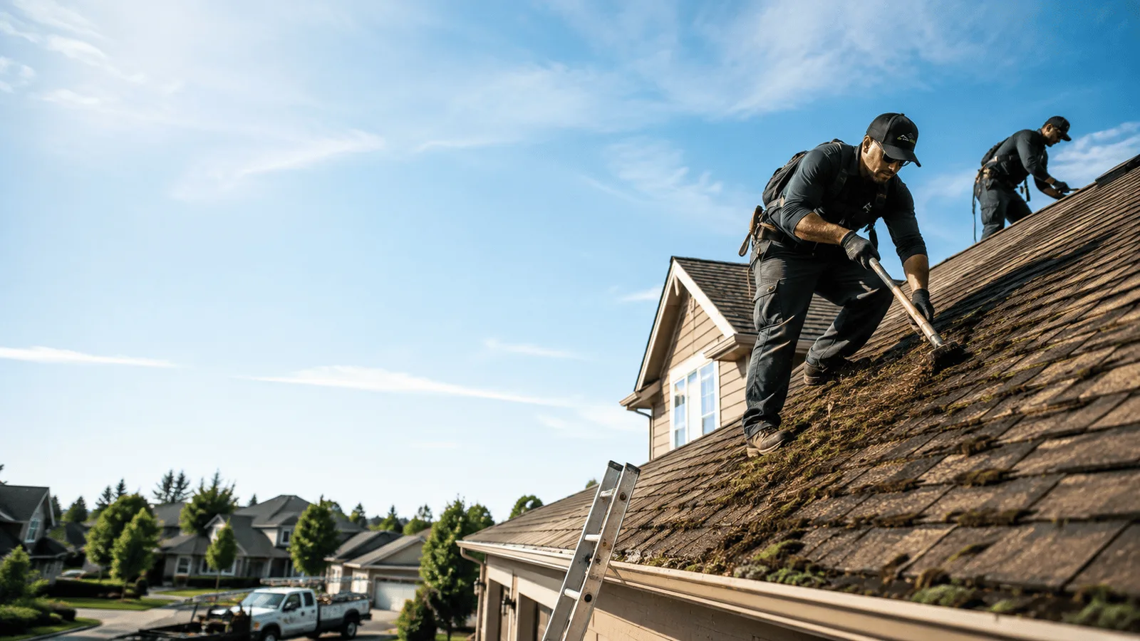 Roof Moss Removal in Collinsville, VA near me